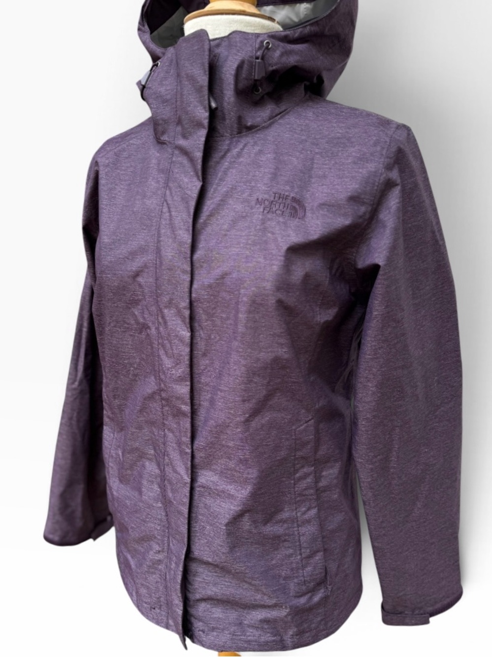 The North Face Venture 2 Rain Jacket Waterproof Heathered Purple Size M